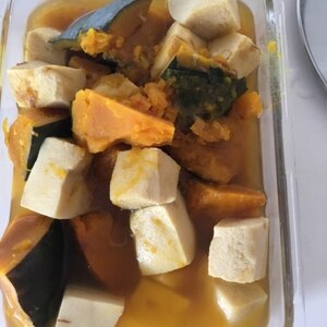 【簡単】かぼちゃ高野豆腐の煮物